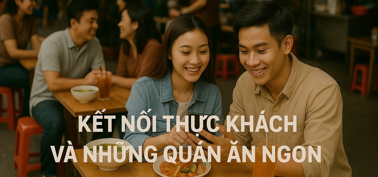 Kết nối thực khách và những quán ngon